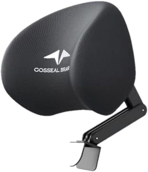 Memory Foam Headrest Attachment for Office Chair, Adjustable Lumbar Support Pillow, Elastic Sponge Head Pillow, Desk Chair Neck Support