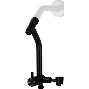 G-Promise All Metal Shower Diverter with Low Handheld Holder, Pause Mode 3-Way Diverter Valve for Handheld and Fixed Shower Head, 4-Setting Universal Bathing System Replacement(6 Inch, Matte Black)