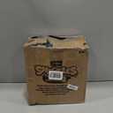 4ft Lighted Artificial Blue Christmas TreeSmall Snowy Artificial Xmas Tree, Not Pre-lit White Tinsel Pine Trees with Lights for Small Spaces, Office Lobby & Winter Wedding Centerpiece (Blue)