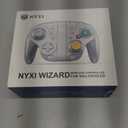 NYXI WIZARD Wireless Switch Controller for Switch/Switch OLED, Switch Controller with Hall Effect Joystick, 6-Axis Gyro, Programmable