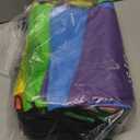 SilTriangle Jesus Loves You Drawstring Backpack Bulk Easter Church Gifts Christian Religious Gift Bag Polyester Backpack (Multicolor, 20 Pcs)