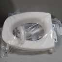 Toilet Seat Risers for Seniors with Handles, 3.5-inch Rise
