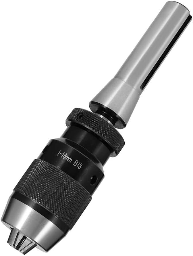Keyless 1/32"- 5/8" Drill Chuck Self Tighten with R8 Shank Heavy Duty Self Tighten for CNC Drill Presses or Lathes Spindle