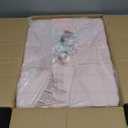 Greenstell Vanity Stool Chair Faux Fur with Storage, 15.7"L x 11.8"W x 19.4"H Soft Ottoman 4 Metal Legs with Anti-Slip Feet, Furry Padded Seat, Modern Multifunctional Chairs for Makeup, Bedroom Pink