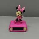 LEXiBOOK, Disney Minnie, Minnie Nightlight Alarm Clock, Sounds and Melodies, LCD Backlit Screen, Luminous, Snooze, Pink, RL800MN