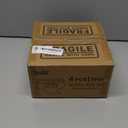 DRKIO 10 Oz Overnight Oats Containers with Bamboo Lids - 4 Pack Glass Storage Jars with Airtight Lids Wide Mouth Mason Food Jars Great for Meal Prep Salad Chia Pudding Snacks Yogurt Sugar Spice