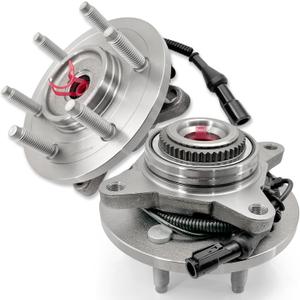 Pair 515079 Front Wheel Bearing Hub Assembly Compatible with Ford F-150 2005 2006 2007 2008, Lincoln Mark LT 2006 2007 2008, 6 Lug W/ABS (OE Size)