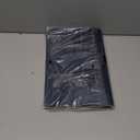 Myir JUN Placemats Dual Sided, Faux Leather Place Mats Set of 4 Indoor Placemat for Dining Table Outdoor Place Mat Manteles Individuales Square Non-Slip Washable Table Mats (Gray Blue, Set of 4)