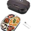 304 Stainless Steel Lunch Box Leakproof Food Storage Containers, Bento Box for Adults,Men,Women (Blue-1000ml)