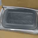 KOMUEE 8 Pieces Glass Baking Dish with Lids Rectangular Glass Baking Pan Bakeware Set with Lids, Baking Pans for Lasagna, Leftovers, Cooking, Kitchen, Fridge-to-Oven, Gray