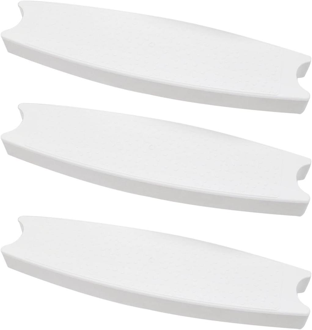 3 Pieces Pool Ladder Rung Steps Pool Ladder Treads Universal Nonslip with Screw Accessories Pool Ladder Steps for Water Parks