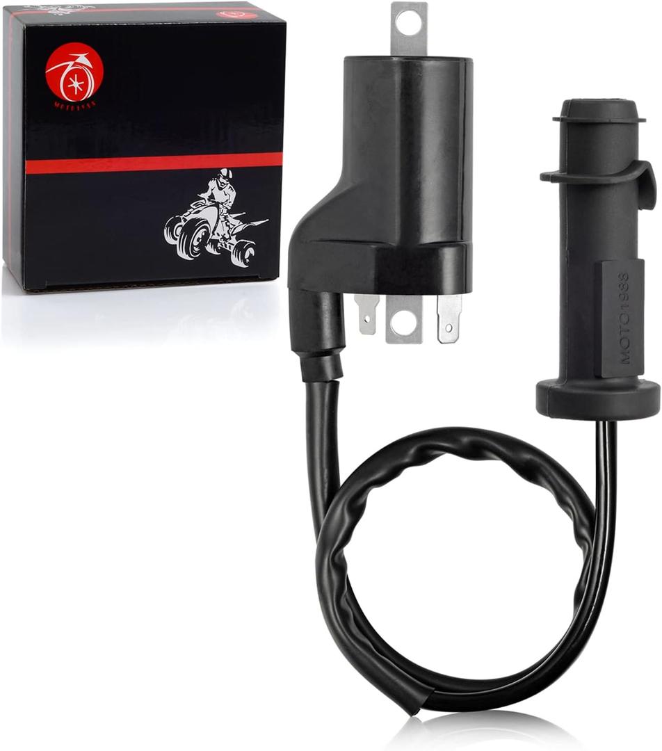 Ignition Coil Pack & Spark Plug Cap Compatible with Arctic Cat 550 700 1000 2009-2016 Prowler XT 550 2011-2014 Prowler XTX 700 2008-2012 Prowler XTZ 1000 2009-2014 0824-043 0824-049