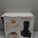 Cold Press Juicer - 5.3" Large Feed Chute Juicer Machines for Whole Vegetables & Fruits, 99% High Juice Yield, Quiet & Easy to Clean Slow Masticating Juicer, BPA-Free, Preserves More Nutrients (Black)
