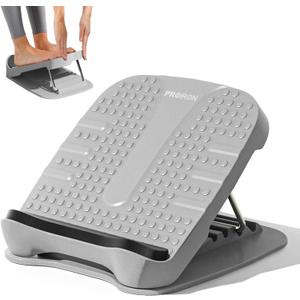 PROIRON Slant BoardPortable Adjustable Calf Stretch Board with Extra-Wide and Extra-Thick Baffles for Safe Calf Stretching,Load Capacity 330 lbs (Gray)