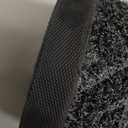 Apache Mills Textures 4' x 6' Basketweave Heavy Duty Onyx Door Mat  Weather & Stain Resistant, Non-Slip, Durable Outdoor Mat, Made in USA  Superior Scraping Entrance Mat for Home & Commercial Use