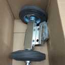 Rolling GATE 6" Wheel Carrier: for Chain Link Fence Rolling/Sliding Gates