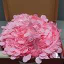 MACTING Pink Christmas Tinsel Tree with Lights, Easy-Assembly Glittery 5ft Pop up Christmas Tree for Holiday Party Winter Xmas Decorations