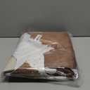 AROGAN Premium Faux Cowhide Rug 4.6 x 5.2 Feet, Sturdy and Large Size Cow Print Rugs, Suitable for Bedroom Living Room Western Decor, Faux Fur Animal Cow Hide Carpet, Brown