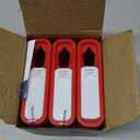 Alcedo Portable Sharps Container for Travel and Home Use (3-Pack), Small 0.1L Container for Diabetes Insulin Pen Needle Disposal, Mini Sharps Box, Medical Grade