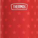 THERMOS ICON SERIES, Stainless Steel Water Bottle with Spout - 24 Ounce, Red Stars - Vacuum Insulated Water Bottle with Lid