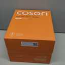 Cosori Electric Kettle, No Plastic Contact With Water, Wide Mouth For Easy Cleaning, Auto Shut Off, 1.7L Tea Kettle & Hot Water Boiler, Water Heater & Teapot, Borosilicate Glass, Black, 1500W (1.8 Quarts)