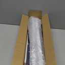 Flag Pole Kit with 3x5 American Flag - Includes 5ft Heavy Duty Tangle Free Flagpole,Embroidered 3X5 US Flag,Aluminum Mount Holder Bracket,Metal Flagpoles for Outside House,Porch,Outdoor - White