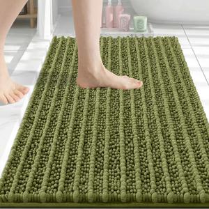 Arotive Bathroom Rugs Mat 30x20, Soft Absorbent Chenille Shaggy Bath Mat