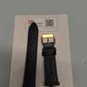 Wearlizer Leather Bands Compatible with Samsung Galaxy Watch 8 Band 40mm 44mm/Watch 8 Classic 46mm, Dressy Designer Slim Leather Strap Wristband Accessories with D-Shape Metal Buckle for Women