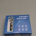 Smart Digital Display Portable Nebulizer for Adults and Kids, Ultra-Quiet Handheld Nebulizer with Self-Cleaning and Accessories - Rechargeable Nebulizer for Travel and Home Use Space