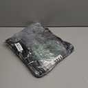 Clear Lunch Bag Heavy-Duty Tote - Double Purse for Work Concert Correctional Officers Stadium Women 12x6x12 Black