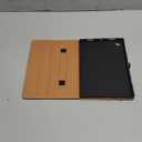 DTTO for Samsung Galaxy Tab A8 10.5 Inch Case 2022, Premium Leather Business Folio Stand Cover with Built-in Hand Strap for Galaxy Tab A8 10.5" 2022 Model [SM-X200/X205/X207], Black