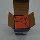 MIULEE Pack of 2 Outdoor Waterproof Throw Pillow Covers Decorative Farmhouse Linen Pillow Covers Solid Color Couch Pillow Covers for Patio Tent Bed Balcony Couch Sofa Living Room 12x20 Inch Orange