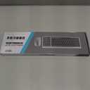 Wireless Keyboard and Mouse Combo, Compact Quiet Wireless Keyboard and Mouse Set 2.4G Ultra-Thin Sleek Design for Windows, Computer, Desktop, PC, Notebook, Laptop-Silver White