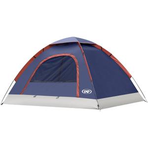 unp 6 Person 4 Season Dome Tent, Easy to Set Up for Camping & Hiking, Lightweight & Portable, Blue