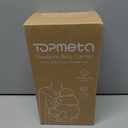 Topmeta Newborn Carrier, Soft and Lightweight Baby Carrier Wrap | Ergonomic, Adjustable Neck Support | Ideal for Newborn 7-24 lbs | Enhanced Comfort and Support, Deep Grey