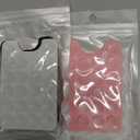 Pack of 2 Perfitek Wallet Phone Card Holder, Suction Phone Card Holder Mount, Wallet Holder, for iPhone and Android Phones with Glass Backs (Black+White, White+Pink, Count of 4)