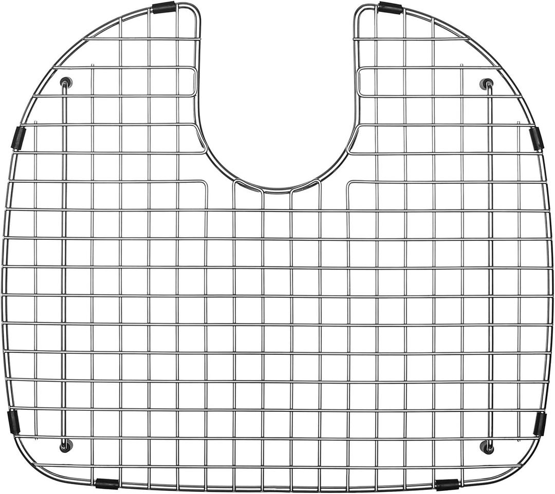 Serene Valley Sink Grid 18-1/2" x 16-5/8", Rear Drain with Bottom Corner Radius 2-1/2" and Top Corner Radius 6-1/2"Bottom Grid NDG1917R