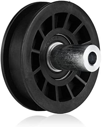 Flat Idler Pulley 179114 Fit for Husqvarna, Fit for Craftsman 532179114 Yth2448 CTH192 CTH2038 CTH182T, Fit for AYP 2001 and Newer Mowers