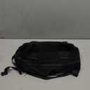 Black Car Handbag Holder Between Seats Suede Car Storage Bag Large Capacity 7 Compartment Purse Phone Ipad Automotive Consoles Organizer Safe Barrier of Pet Kids