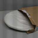 Bemis 7300SLEC Slow Close Toilet Seat, Easy Clean Hinges and Durable Plastic Seat, Made in USA, Elongated, White