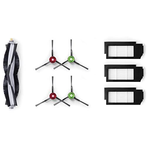 ECOVACS Accessory Pack (Replacement Brushes and Filters) for DEEBOT X1 Omni (Black) / X1 TURBO/X1/ X1 Plus, Large
