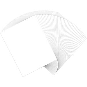 110lb Cardstock 8.5x11 White, Goefun 50 Sheets White Card Stock Paper for Invitations, Menus, Wedding, DIY Cards（300 GSM）