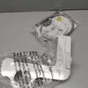 Non-Electric Bidet Attachment for Toilet Seat, Adjustable Fresh Cold Water Pressure, Stainless Steel Inlet