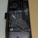 2011-2026 For Ford F150 F250 F350 F450 F550 F650 Front Seat Headrest Oraganizer [Large Cup Holder] Console Storage F150 F250 F350 F450 F550 F650 Super Duty Accessories(Jump Seat Only) Black