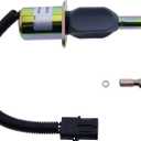 HOLDWELL Fuel Shutoff Solenoid J928160 Compatible with Case IH 7110 7120 7130 7140 7150 7210 7220 7230 7240 7250 9310 9330