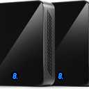 Wireless HDMI Transmitter and Receiver 4K 30Hz, 400FT/120M Long Range, 9 Adjustable Channels, 1TX to 3RX Stream HD Video/Audio from Laptop, PC, Camera to TV, Projector, Monitor (Black)