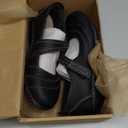 TALENAVA Women's Comfortable & Lightweight Leather Mary Jane Flats Versatile Business Casual Dress Shoes Work Office Cute Stylish Everyday Walking Shoes (9, Black)