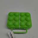 Beakabao 12pcs Color and Shape Matching Egg Set Montessori Toddler Education Classification Toys for Fine Motor Skills of The Fingers Muscles, Preschool Children Smart Puzzles Easter Gifts (Green)