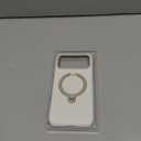 TORRAS Q3 Silicone for iPhone 17 Pro Max Case Stand, Fit for MagSafe, Liquid Silicone Soft Cozy Grip, 360 Spin Magnetic Stand, Camera Control, Protective for iPhone 17 Pro Max Phone Case, Ivory Gold