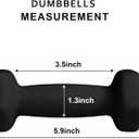 Balelinko Home Gym Equipment Workouts Strength Training Weight Loss Pilates Weights Yoga Sets Weights for Women, Men, Seniors and Youth (2 LB Each)